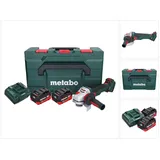 Metabo WVB 18 LTX BL 15-125 Quick Akku Winkelschleifer 18 V 125 mm Brushless + 2x Akku 8,0 Ah + (125 mm)
