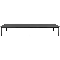 Linear System 2 Tisch schwarz Nanolaminat