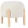 BIZZOTTO Sitzhocker Dayla Boucle-Stoff 45 x 38 x 45 cm Beige