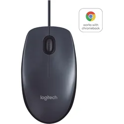 Logitech B100 - Maus - rechts- und linkshändig