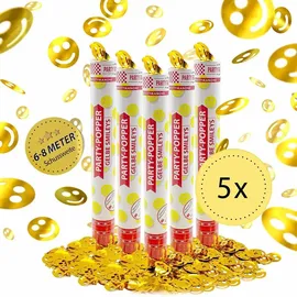 Party Factory Party Popper 40 cm 5 St. Gelb
