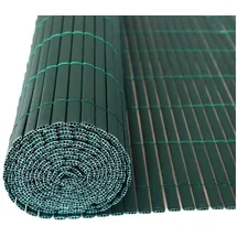 Estexo Sichtschutzmatte 0,80 x 400 cm Grün PVC