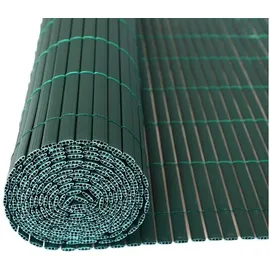 Estexo Sichtschutzmatte 0,80 x 400 cm Grün PVC