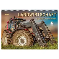 Calvendo Landwirtschaft - Hightech und Handarbeit (Wandkalender 2026 DIN