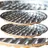 Quickpack Haushalt + Hygiene Gmbh Grillpfanne rund Ø 29 cm Aluminium silberfarben