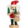 SIKORA Räuchermännchen Weihnachtsmann 16 cm rot