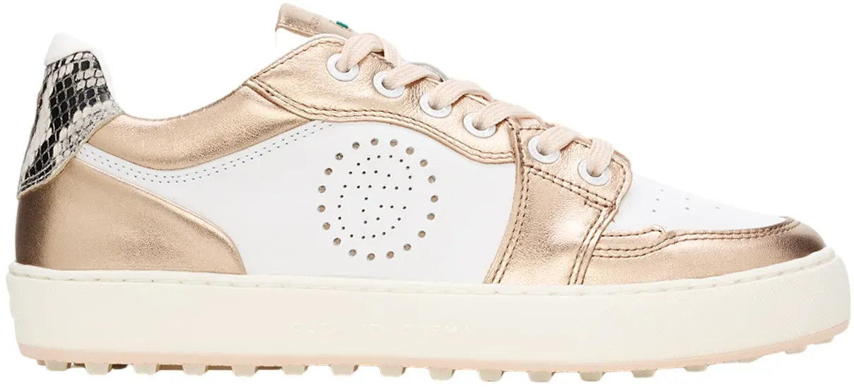 Duca del Cosma Golfschuhe Damen Giordana, weiß/rosegold