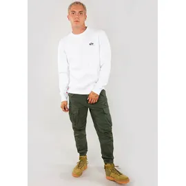 Alpha Industries Basic Small Logo Sweatshirt White XL