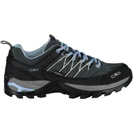 CMP Rigel Low WP Damen Graphite/Azzurro 36