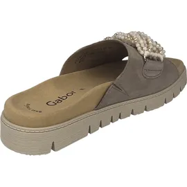 Gabor Bequeme Pantoletten für Damen, braun, Größe 42 EU