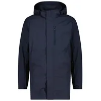 CMP Man Long Jacket Zip Hood black blue (N950)