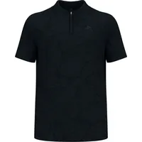 Odlo Herren Ascent Chilltec Polo T-Shirt (Größe L, schwarz)