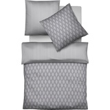 FLEURESSE Wendebettwäsche »Elba 3859«, Halbleinen, 50% Baumwolle, 50% Leinen, 135x200, 155x220, 200x200cm, grün