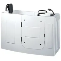 aea Sitzbadewanne mit Tür 140 x 76 cm (140x76)