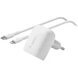 Belkin BoostCharge USB-C Ladegerät mit USB-C Kabel mit Lightning