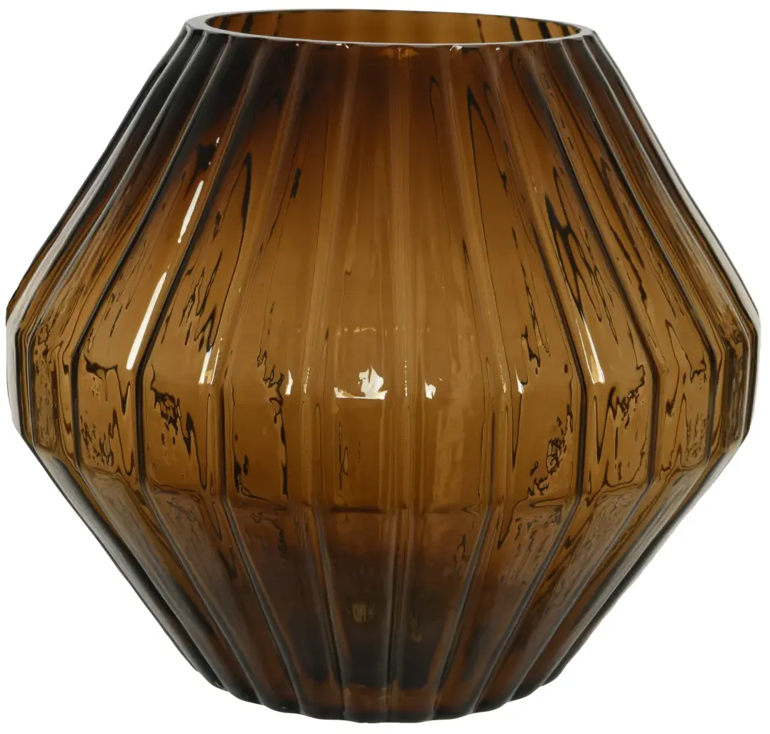 Kaemingk Vase in Farbe Braun