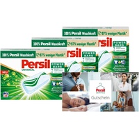 10 € Persil Service Gutschein - Textilreinigung via Paketversand & Persil Power Bars Universal Waschmittel (48 Waschladungen), vordosiertes Vollwaschmittel