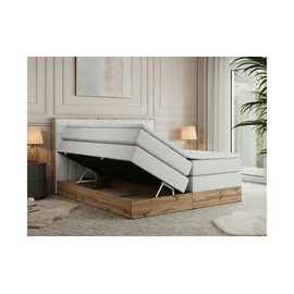 mks möbel Amore King 140 x 200 cm H3 Weiß