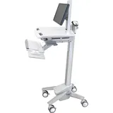 Ergotron Cart with LCD Pivot, SV40 - Wagen - für Notebook / PC-Ausrüstung - Kunststoff, A, Notebookwagen, Grau