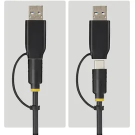 Startech M.2 NVMe & 2,5/3,5" SATA Adapter, NMS NS ACCS, SSD Festplattenleser, B+M und M-Key,