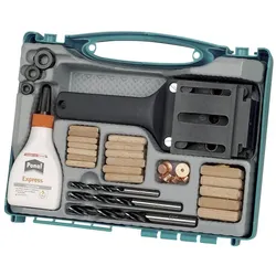 WOLFCRAFT Dübelbox, 4645000, Kunststoff | Holz | Metall, 1 Set - bunt
