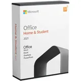 Microsoft Office Home and Student 2021 – 1 Gerät *Digitale Lizenz* | ✔️ Temporär mit 100 € gratis geschenkbox