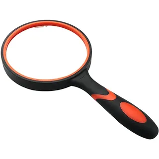 KZQ Lupe, bruchsichere Leselupe für Bücher, Zeitungen, Lesen, Insekten