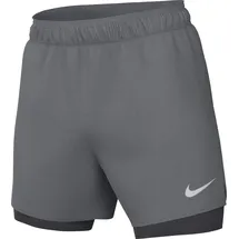 Nike Challenger Dri-FIT 5" 2in1 Versatile Shorts Herren 084 - smoke grey/dk smoke grey/reflective silv S