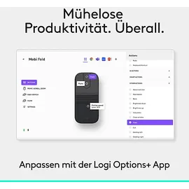 Logitech Mobi Fold Grau