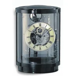 Kieninger -Tischuhr Schwarzer Schleiflack 3 Melodien Schlagwerk Mechanisch 39cm- 1711-96-02