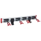 Bruns Gerätehalterleiste 4 Halter + 2 Haken 60457 0.5 m