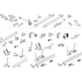 Thule G2 Fahrradträger Schienenbügelendkappe mit Sicherungsband
