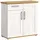xonox.home Kommode Verona 95 x 92 x 39 cm Sibiu Lärche / Weiß