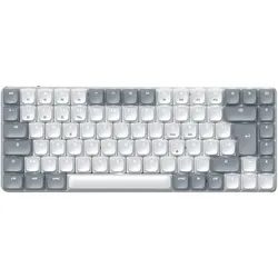 SATECHI Gaming-Tastatur "SM1", grau (hellgrau), B:32,8cm H:4,7cm T:18,5cm, Tastaturen