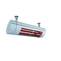 Solamagic Infrarotstrahler ECO-2000-ARC, 2000 W, mit Funkdimmer + Handsender - Silber/Weiß