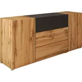 INOSIGN Sideboard »BERLIN«, Moderne grifflose Kommode Breite 150 cm, 4 Schubkästen/ 2 Türen