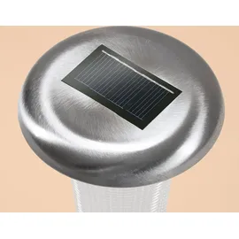 esotec Solarleuchte Vesuv, LED, Duo Color, H=38cm, Metall