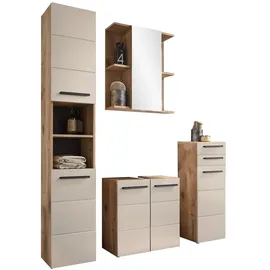 Bega Consult Waschbeckenunterschrank SPLIT 60 x 62 x 31 cm Sandfarben