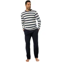 H.I.S. H.I.S Pyjama (2 tlg 1 Stück), Schlafanzug in