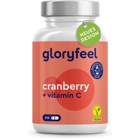 gloryfeel Cranberry Extrakt + Vitamin C Kapseln