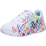 SKECHERS Uno Lite - Spread THE Love in weiss