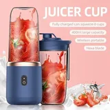 Multifunktionsmixer 400+400 Ml, Smoothie-maker, Edelstahlmixer, Rührgerät