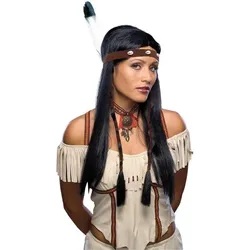 Indianerin Alaska Perücke - OS