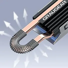 GRAUGEAR Kühlkörper SSD M.2NVMe 2280 PS5 Speichererweiterung retail