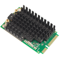 MikroTik RouterBOARD R11e-2HPnD Mini PCI Express), Netzwerkkarte, Grün