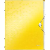 Leitz Ordnungsmappe WOW 4633 6 Fächer gelb