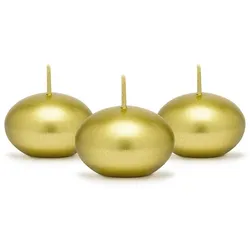 50 Schwimmkerzen Vienna gold