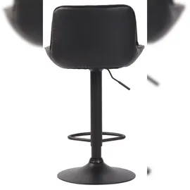 CLP 2er Set Barhocker Lentini Kunstleder Mit Fußstütze I Thekenhocker Höhenverstellbar & 360° Drehbar