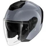 Shark SHARK, Jet-Motorradhelm RS JET BLANK Gun Silver S05, XL