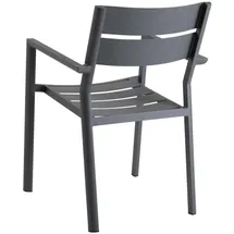 Brafab Delia Gartenstuhl 55 x 55 x 80 cm grau 1 St.